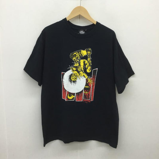 スラッシャー THRASHER Tシャツ 半袖 Pushead L プリント X キャラクター 黒 / ブラック /  メンズ USED 古着 中古 10089202