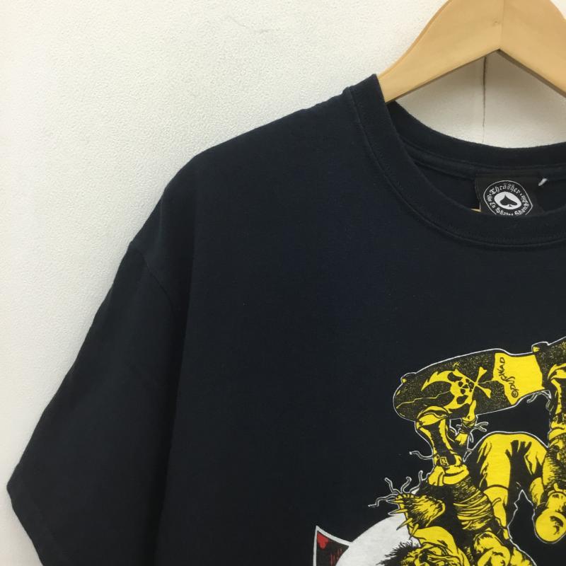 スラッシャー THRASHER Tシャツ 半袖 Pushead L プリント X キャラクター 黒 / ブラック /  メンズ USED 古着 中古 10089202