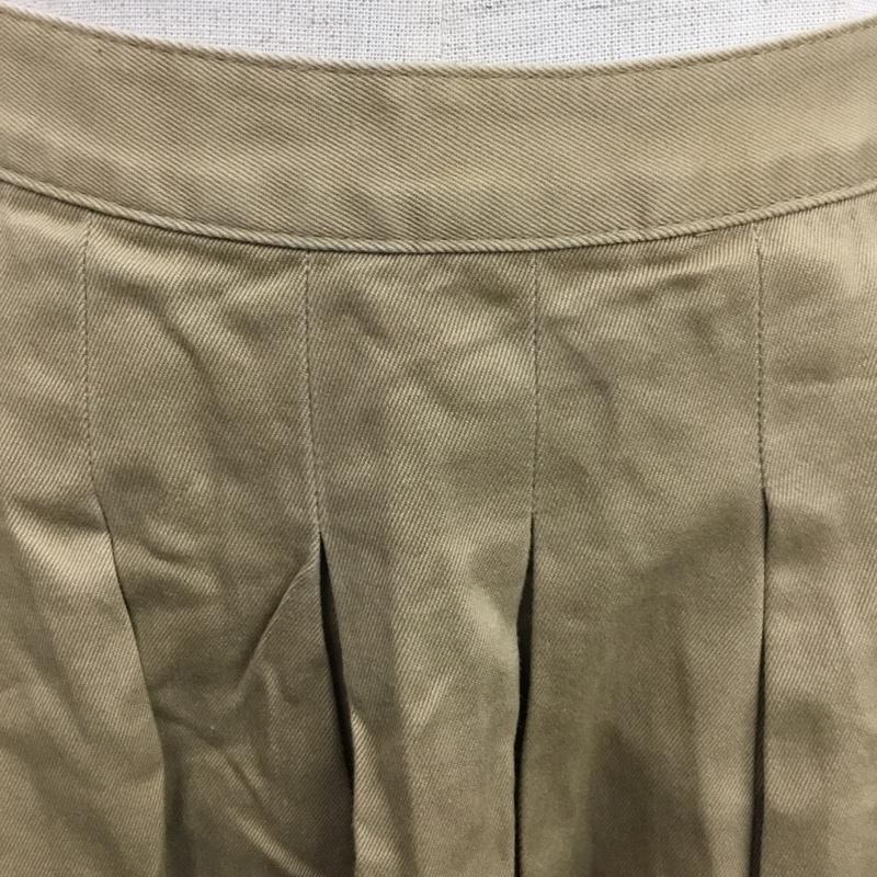 マウジー MOUSSY スカート ロングスカート 0 無地 ベージュ / ベージュ /  レディース USED 古着 中古 10089211