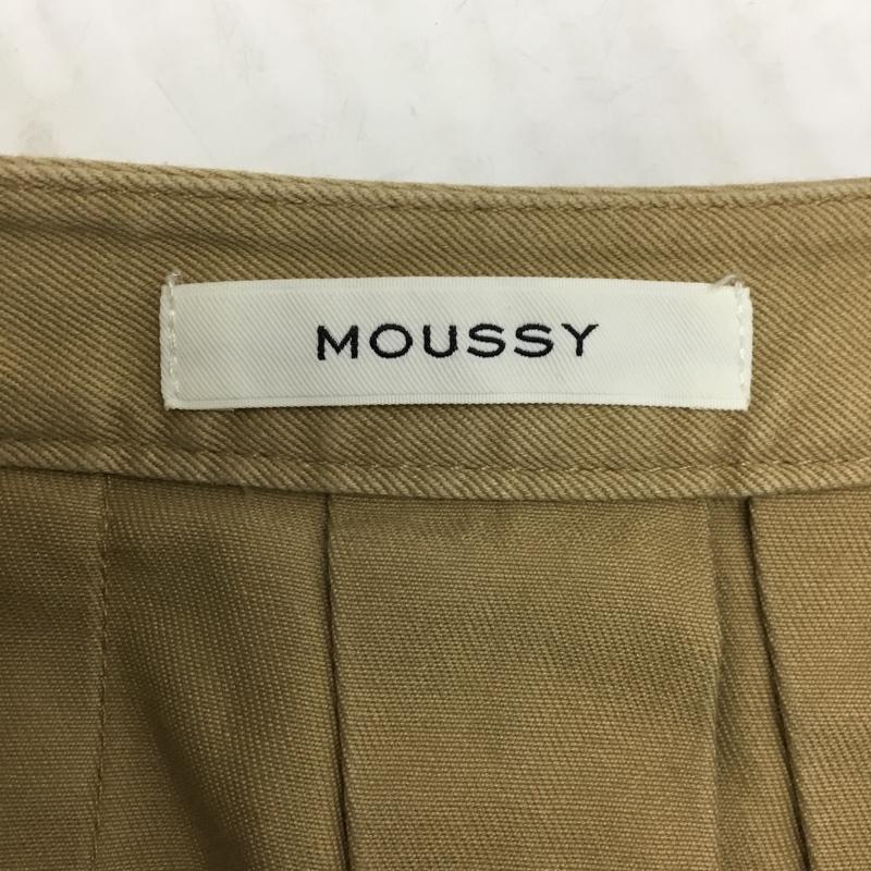 マウジー MOUSSY スカート ロングスカート 0 無地 ベージュ / ベージュ /  レディース USED 古着 中古 10089211
