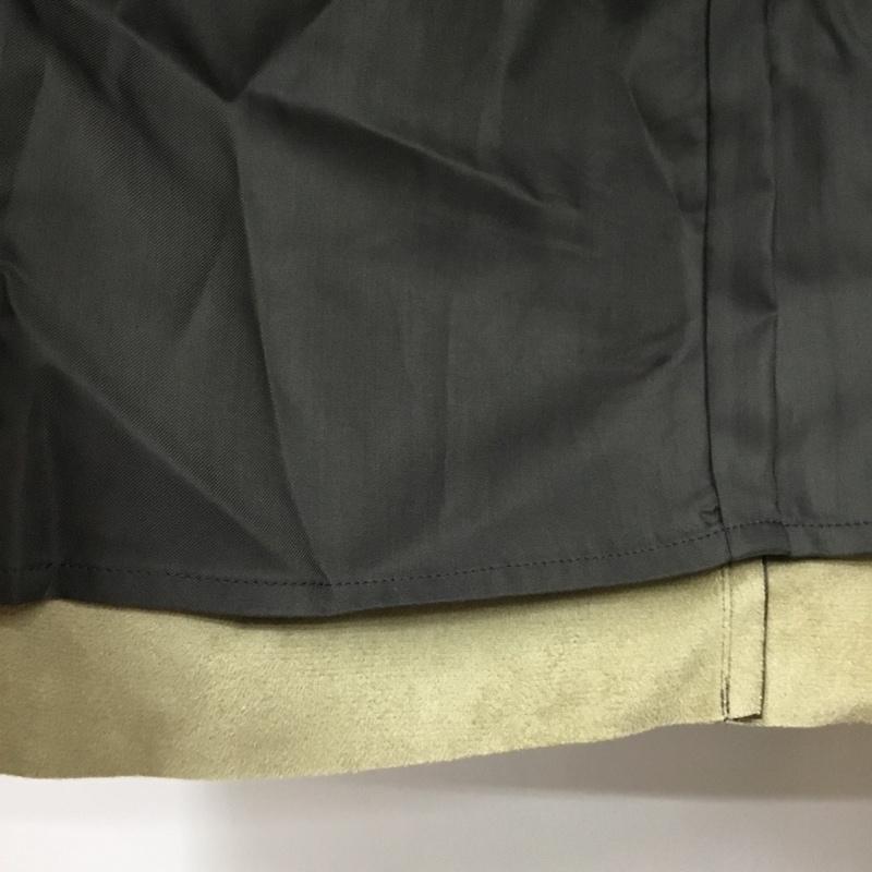 古着 USED スカート ロングスカート 34 無地 茶 / ブラウン /  レディース USED 古着 中古 10089216