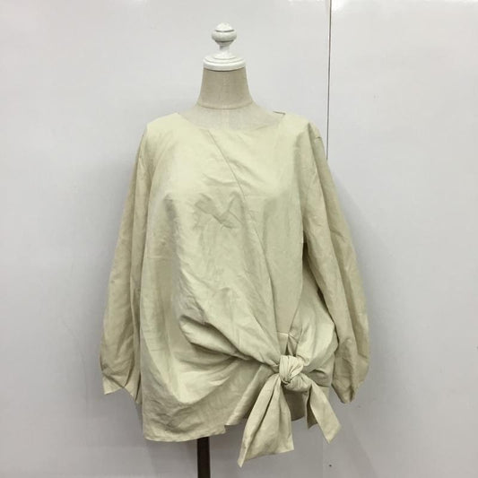 チャオパニック CIAOPANIC カットソー 長袖 FREE 無地 オフホワイト / オフホワイト /  レディース USED 古着 中古 10089220