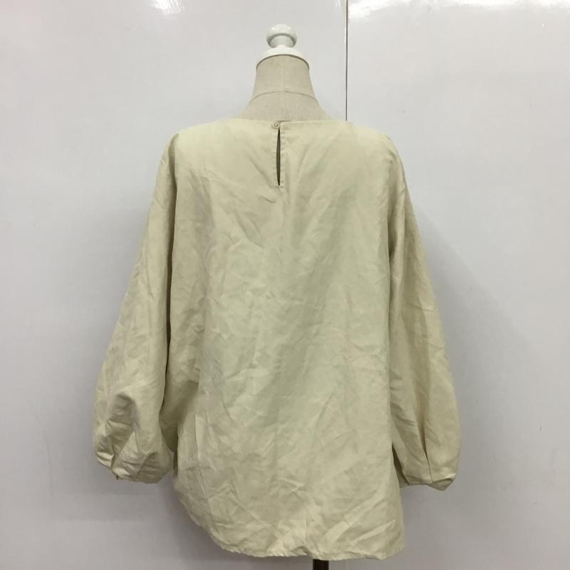 チャオパニック CIAOPANIC カットソー 長袖 FREE 無地 オフホワイト / オフホワイト /  レディース USED 古着 中古 10089220