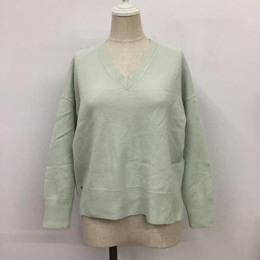 マカフィー MACPHEE ニット、セーター 長袖 S 無地 水色 / ライトブルー /  レディース USED 古着 中古 10089223