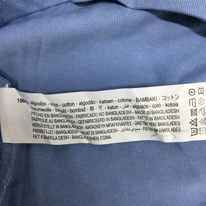 ザラ ZARA カットソー 半袖 L 無地 水色 / ライトブルー /  レディース USED 古着 中古 10089235