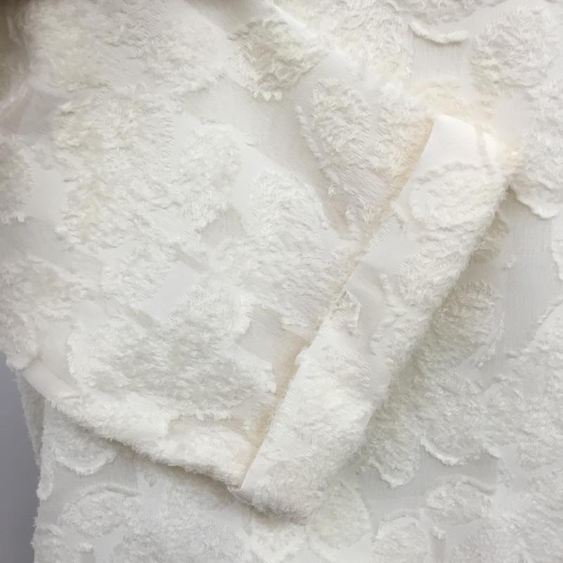 グローバルワーク GLOBAL WORK カットソー 七分袖 L 無地 白 / ホワイト /  レディース USED 古着 中古 10089236