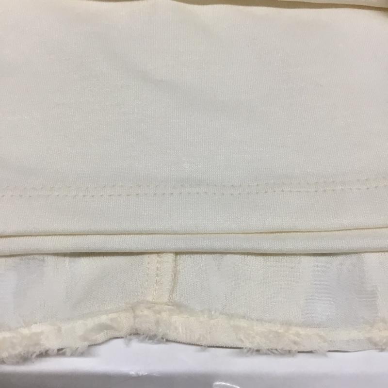 グローバルワーク GLOBAL WORK カットソー 七分袖 L 無地 白 / ホワイト /  レディース USED 古着 中古 10089236