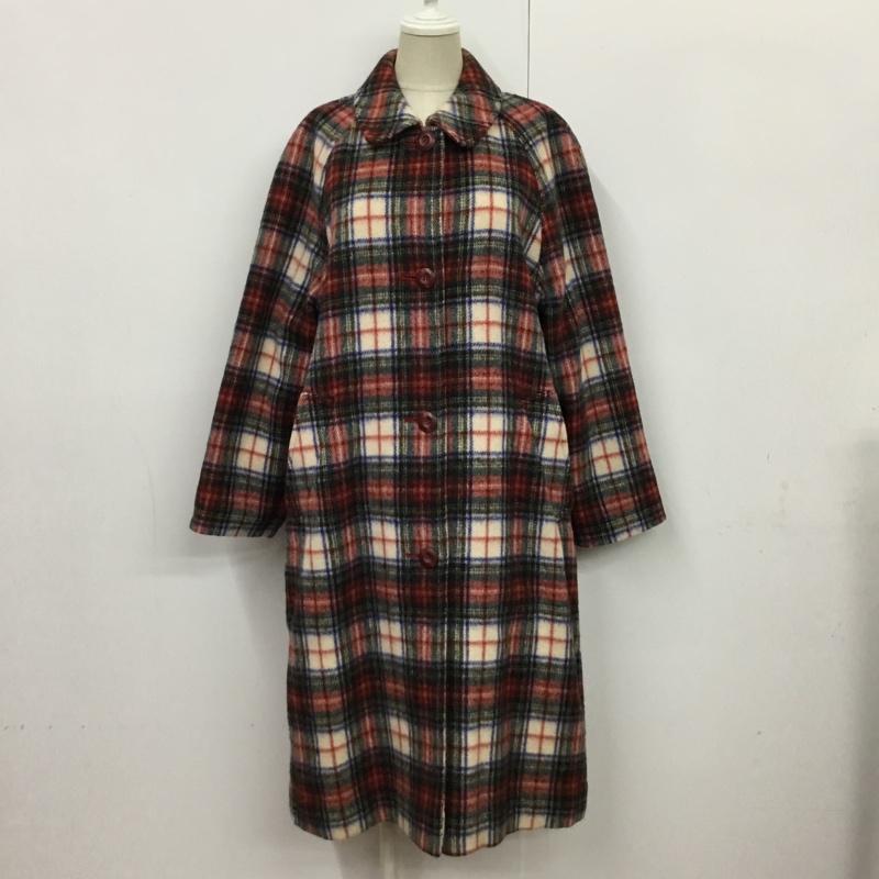 マックレガー McGREGOR コート コート一般 M チェック マルチカラー / マルチカラー /  レディース USED 古着 中古 10089242