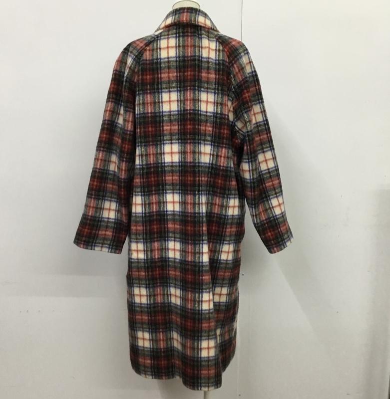 マックレガー McGREGOR コート コート一般 M チェック マルチカラー / マルチカラー /  レディース USED 古着 中古 10089242