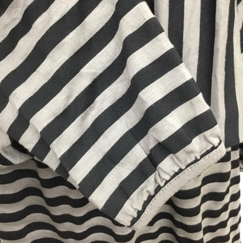 ナチュラルビューティーベーシック NATURAL BEAUTY BASIC ワンピース ミニスカート M ボーダー柄 マルチカラー / マルチカラー /  レディース USED 古着 中古 10089244