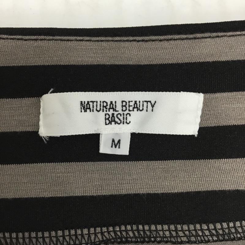 ナチュラルビューティーベーシック NATURAL BEAUTY BASIC ワンピース ミニスカート M ボーダー柄 マルチカラー / マルチカラー /  レディース USED 古着 中古 10089244