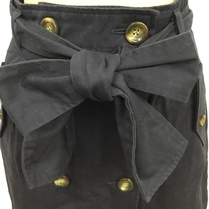 ダズリン dazzlin スカート ミニスカート S 無地 紺 / ネイビー /  レディース USED 古着 中古 10089246