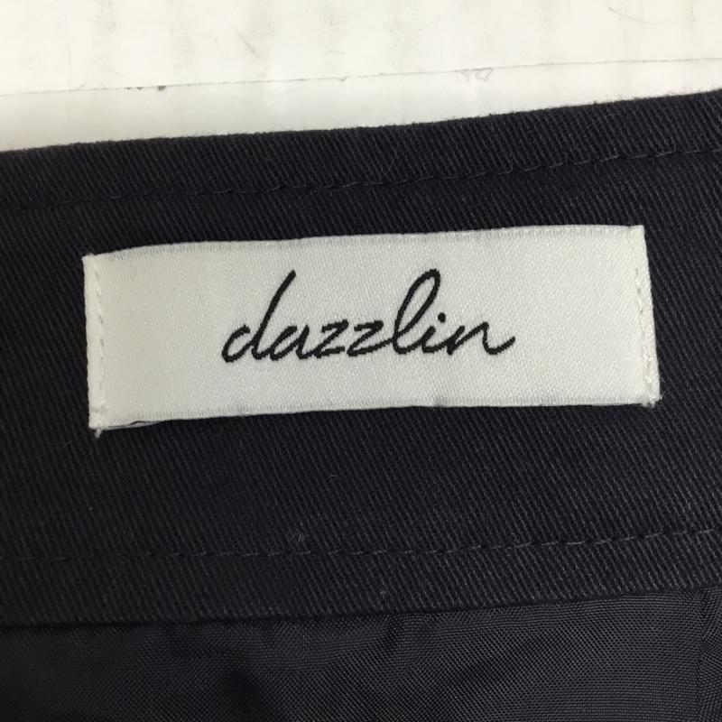 ダズリン dazzlin スカート ミニスカート S 無地 紺 / ネイビー /  レディース USED 古着 中古 10089246
