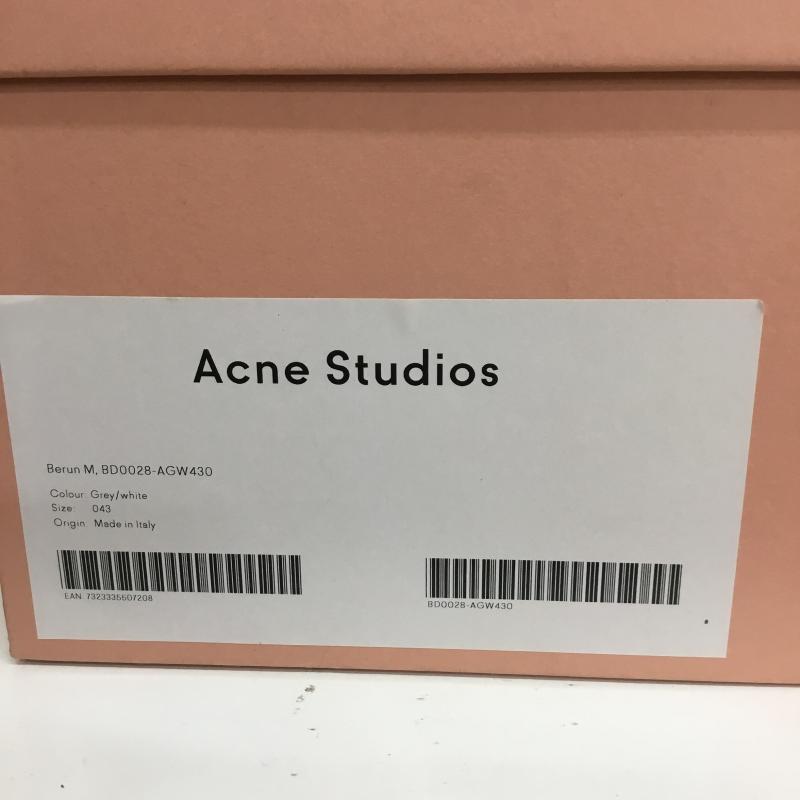 アクネストゥディオズ Acne Studios スニーカー スニーカー Berun M BD0028-AGW430 メンズ USED 古着 中古 10089259