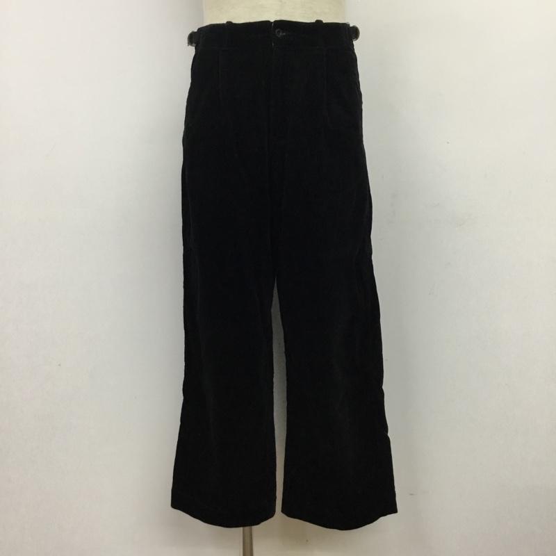 ファブリケアンプラネテール FABRIQUÉ en planète terre ボトムス ボトムス 38 無地 黒 / ブラック /  レディース USED 古着 中古 10089260