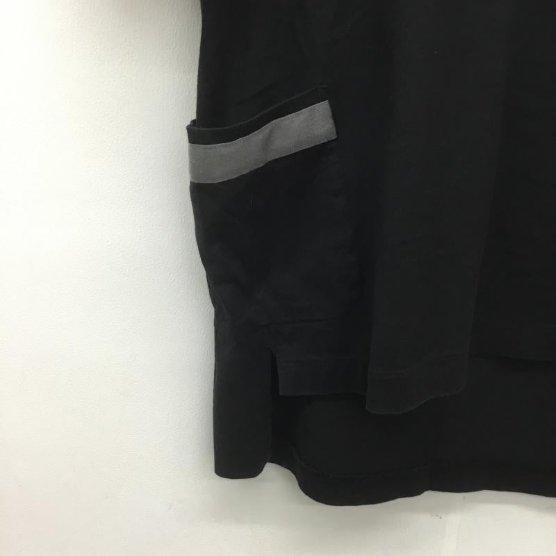 サンシー SUNSEA Tシャツ 半袖 V-Neck　T　Vネック L 無地 黒 / ブラック /  メンズ USED 古着 中古 10089312