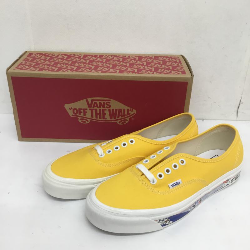 バンズ VANS スニーカー スニーカー AUTHENTIC 44 DX ANAHEIM FACTORY オーセンティック アナハイム ファクトリー VN0A54F241Q1 27.5cm プリント 黄 / イエロー /  メンズ USED 古着 中古 10089319