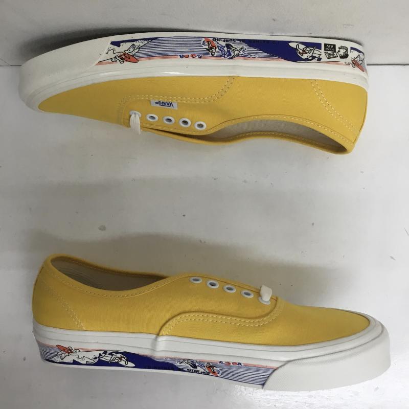 バンズ VANS スニーカー スニーカー AUTHENTIC 44 DX ANAHEIM FACTORY オーセンティック アナハイム ファクトリー VN0A54F241Q1 27.5cm プリント 黄 / イエロー /  メンズ USED 古着 中古 10089319