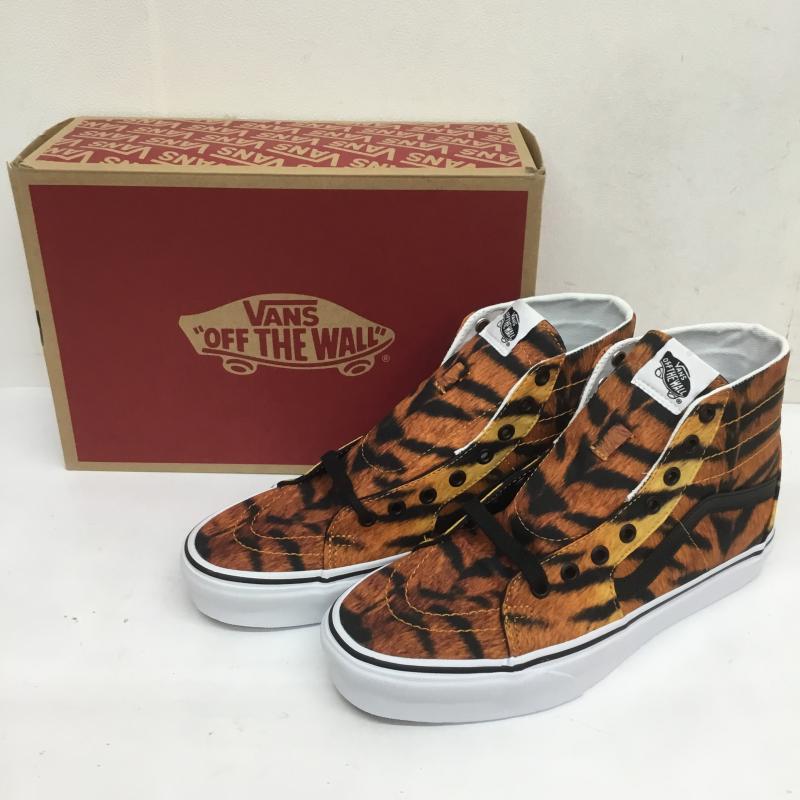 バンズ VANS スニーカー スニーカー Sk8-Hi Tapered Tiger スケートハイ テーパード タイガー VN0A4U168WP1 27.0cm アニマル柄 メンズ USED 古着 中古 10089320
