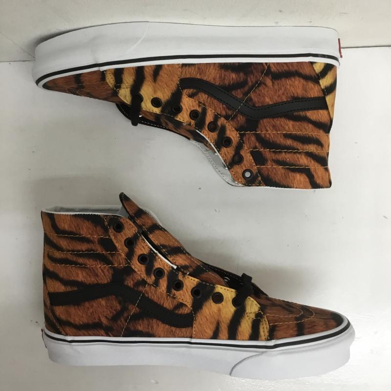 バンズ VANS スニーカー スニーカー Sk8-Hi Tapered Tiger スケートハイ テーパード タイガー VN0A4U168WP1 27.0cm アニマル柄 メンズ USED 古着 中古 10089320