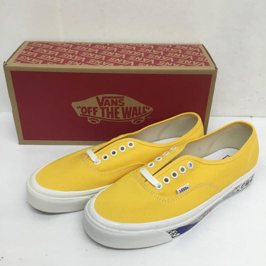 バンズ VANS スニーカー スニーカー AUTHENTIC 44 DX ANAHEIM FACTORY オーセンティック アナハイム ファクトリー VN0A54F241Q1 27.5cm プリント 黄 / イエロー /  メンズ USED 古着 中古 10089322
