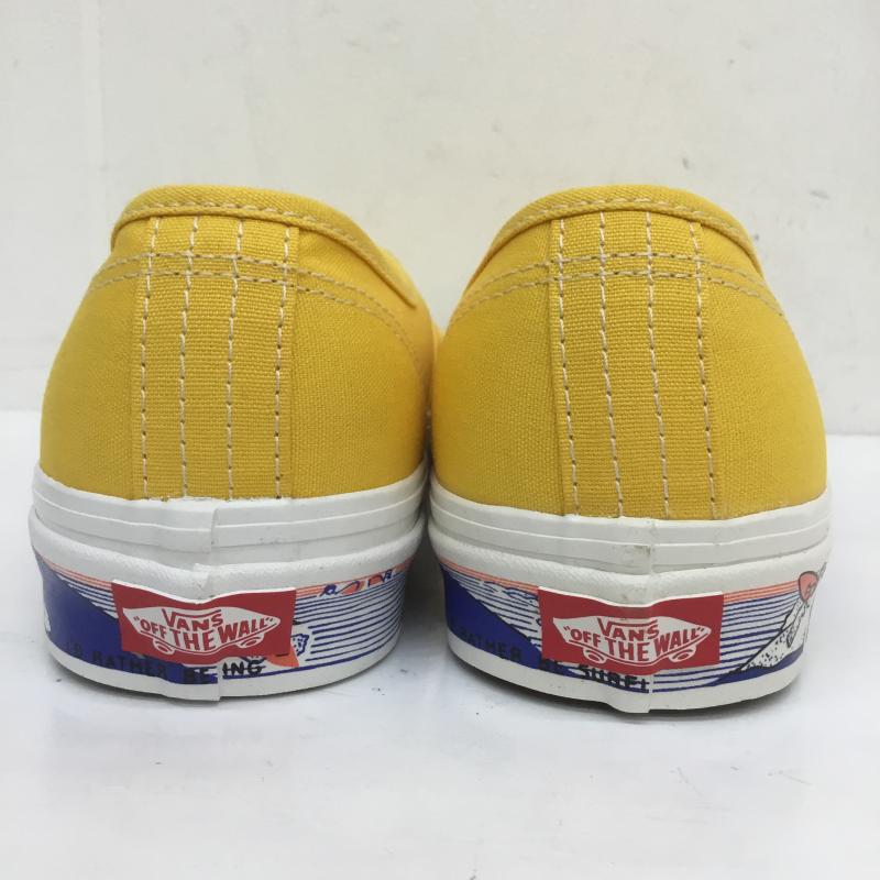 バンズ VANS スニーカー スニーカー AUTHENTIC 44 DX ANAHEIM FACTORY オーセンティック アナハイム ファクトリー VN0A54F241Q1 27.5cm プリント 黄 / イエロー /  メンズ USED 古着 中古 10089322