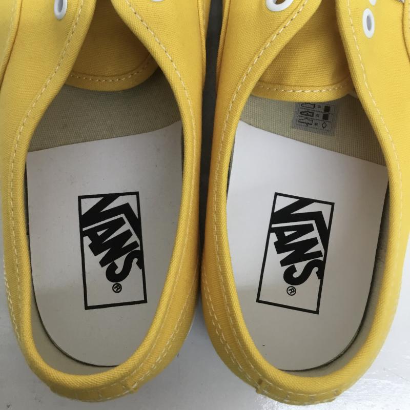 バンズ VANS スニーカー スニーカー AUTHENTIC 44 DX ANAHEIM FACTORY オーセンティック アナハイム ファクトリー VN0A54F241Q1 27.5cm プリント 黄 / イエロー /  メンズ USED 古着 中古 10089322