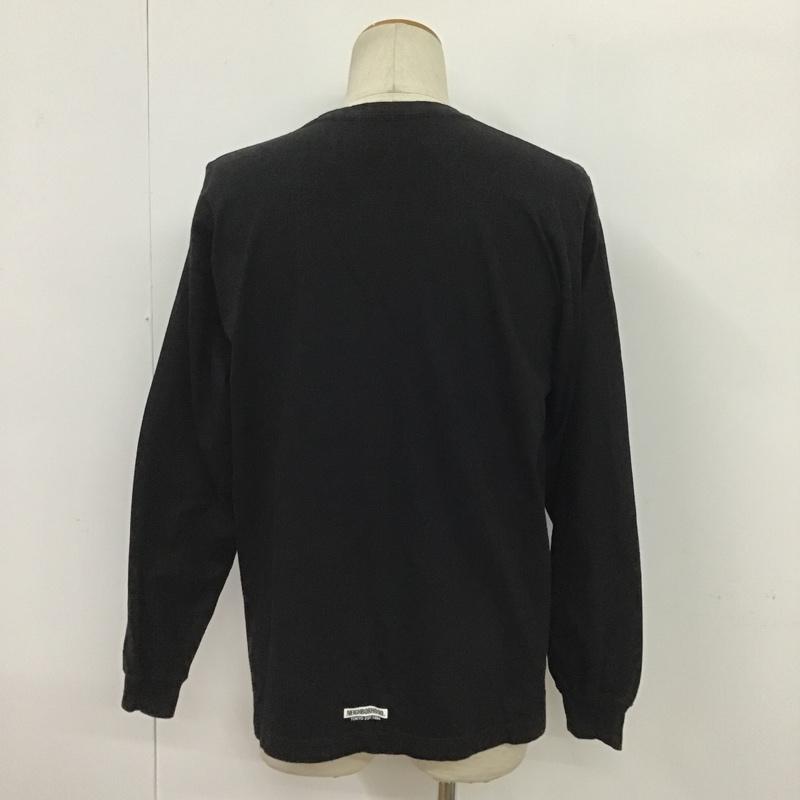 ネイバーフッド NEIGHBORHOOD Tシャツ 長袖 S プリント 黒 / ブラック /  メンズ USED 古着 中古 10089415