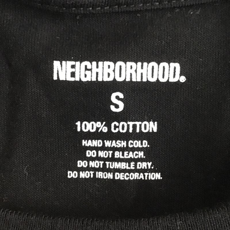 ネイバーフッド NEIGHBORHOOD Tシャツ 長袖 S プリント 黒 / ブラック /  メンズ USED 古着 中古 10089415