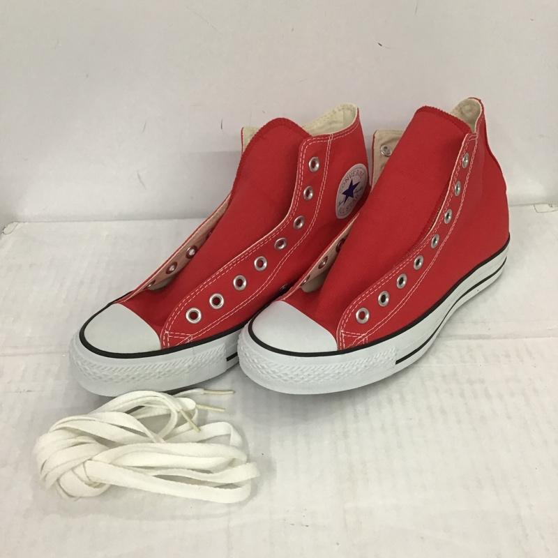 コンバース CONVERSE スニーカー スニーカー M9621 ALL STAR HI 26.5cm タグ付き 26.5cm ロゴ、文字 赤 / レッド /  メンズ USED 古着 中古 10089504