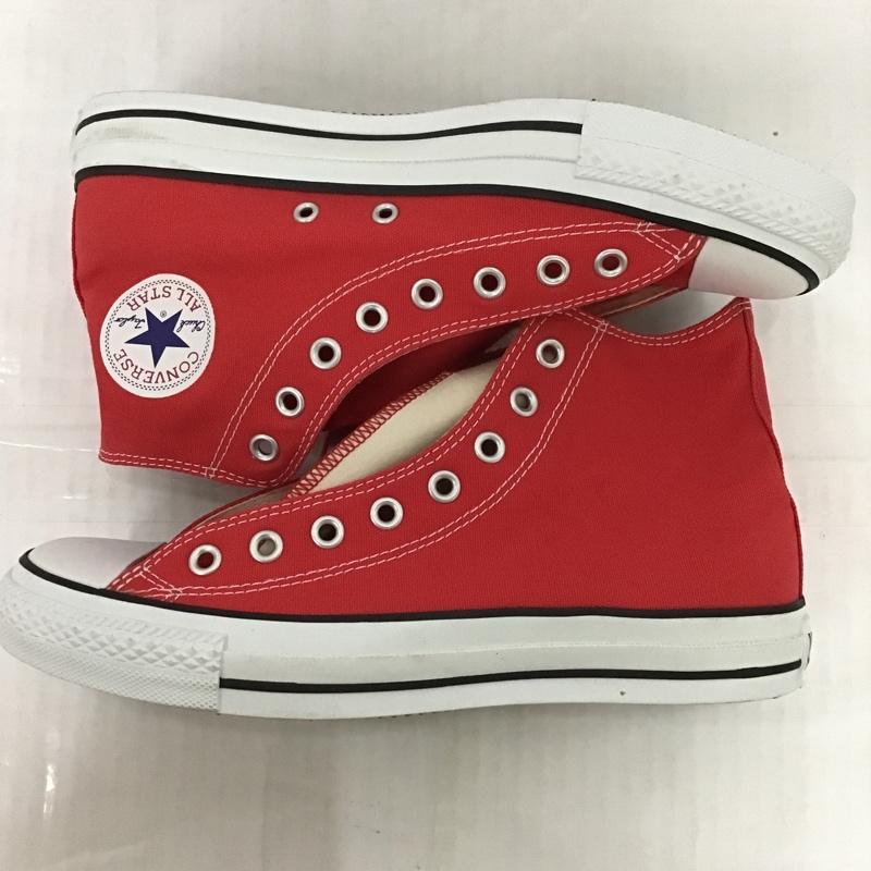 コンバース CONVERSE スニーカー スニーカー M9621 ALL STAR HI 26.5cm タグ付き 26.5cm ロゴ、文字 赤 / レッド /  メンズ USED 古着 中古 10089504
