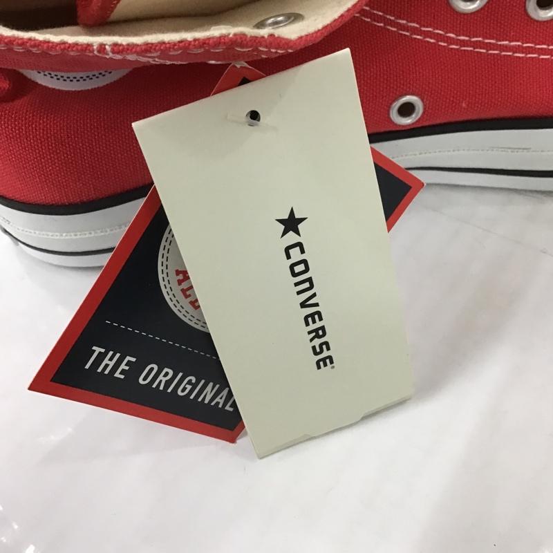 コンバース CONVERSE スニーカー スニーカー M9621 ALL STAR HI 26.5cm タグ付き 26.5cm ロゴ、文字 赤 / レッド /  メンズ USED 古着 中古 10089504