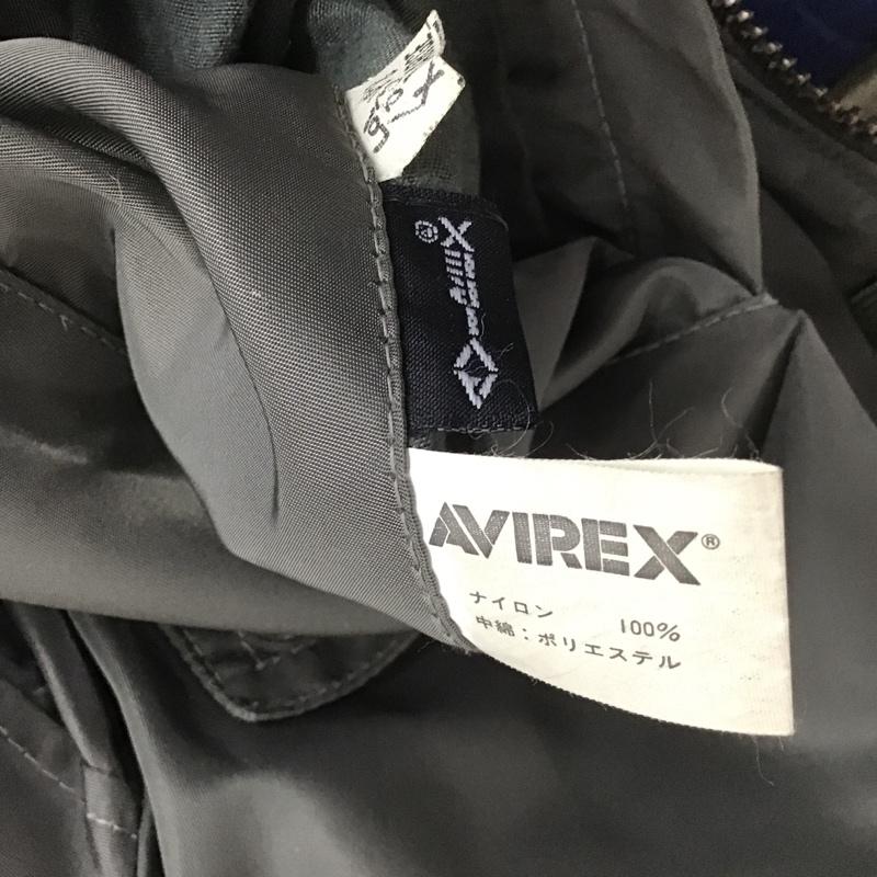 アヴィレックス AVIREX ジャケット、上着 フライトジャケット J-82798 MA-1 XL ワンポイント カーキ / カーキ /  メンズ USED 古着 中古 10089542