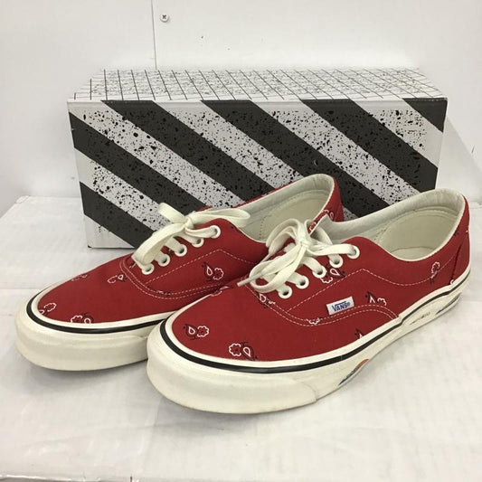 バンズ VANS スニーカー スニーカー 721356 OG ERA LX 28cm 箱有 28.0cm 総柄 赤 / レッド /  メンズ USED 古着 中古 10089594