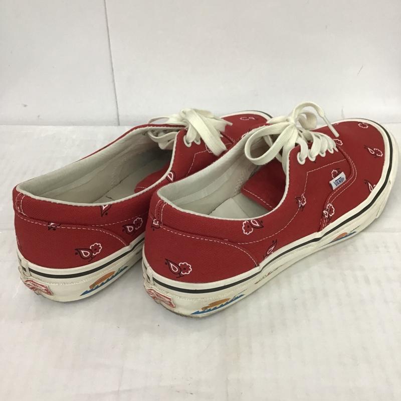 バンズ VANS スニーカー スニーカー 721356 OG ERA LX 28cm 箱有 28.0cm 総柄 赤 / レッド /  メンズ USED 古着 中古 10089594