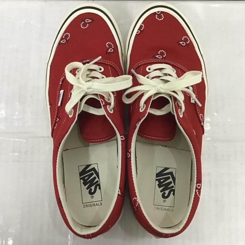 バンズ VANS スニーカー スニーカー 721356 OG ERA LX 28cm 箱有 28.0cm 総柄 赤 / レッド /  メンズ USED 古着 中古 10089594