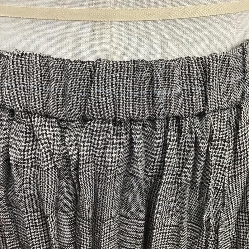 ミラオーウェン Mila Owen スカート ロングスカート 0 チェック マルチカラー / マルチカラー /  レディース USED 古着 中古 10089689