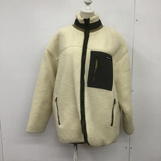 ニコアンド niko and... ジャケット、上着 ジャンパー、ブルゾン ボアジャケット M 無地 アイボリー / アイボリー /  レディース USED 古着 中古 10089701
