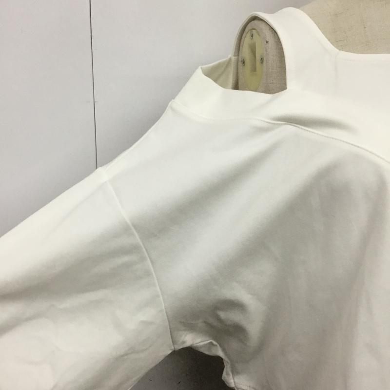 ミスティック mystic カットソー 長袖 FREE 無地 白 / ホワイト /  レディース USED 古着 中古 10089729