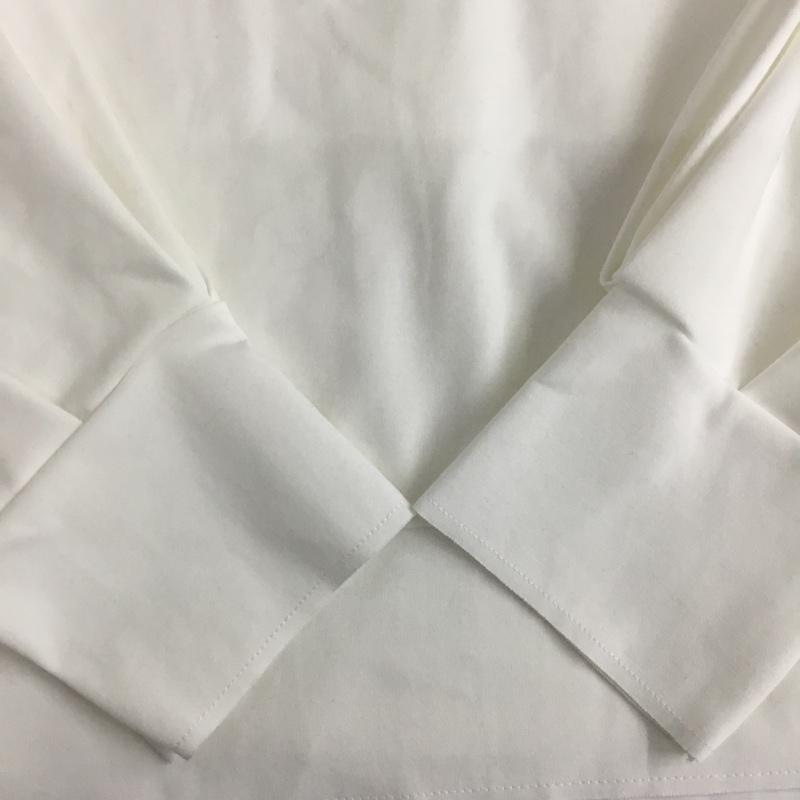 ミスティック mystic カットソー 長袖 FREE 無地 白 / ホワイト /  レディース USED 古着 中古 10089729