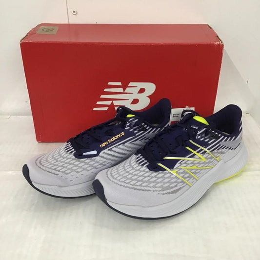 ニューバランス New Balance スニーカー スニーカー WFCPZLM2 ランニングシューズ 23.5cm 箱有 23.5cm ロゴ、文字 紺 / ネイビー / X 灰 / グレー / X 黄 / イエロー /  レディース USED 古着 中古 10089763