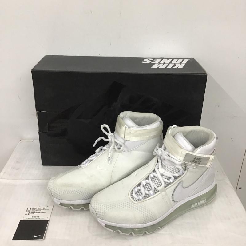 ナイキ NIKE スニーカー スニーカー AO2313 100 AIR MAX 360 HI KJ 26cm 箱有 26.0cm ワンポイント 白 / ホワイト /  メンズ USED 古着 中古 10089790