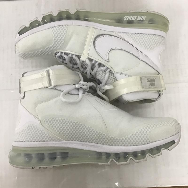 ナイキ NIKE スニーカー スニーカー AO2313 100 AIR MAX 360 HI KJ 26cm 箱有 26.0cm ワンポイント 白 / ホワイト /  メンズ USED 古着 中古 10089790