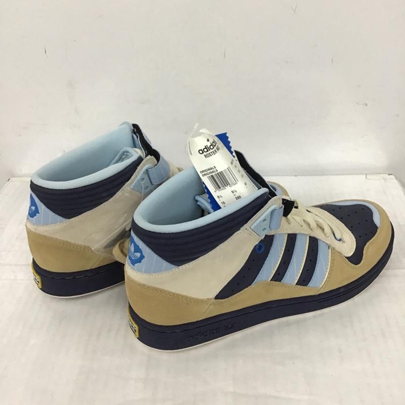アディダス adidas スニーカー スニーカー 060198 ROSTER MID 28cm 箱有 28.0cm ロゴ、文字 ベージュ / ベージュ / X 紺 / ネイビー / X 水色 / ライトブルー /  メンズ USED 古着 中古 10089794
