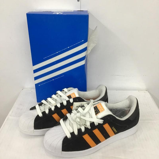 アディダス adidas スニーカー スニーカー 762371 SS SKATE 28cm 箱有 28.0cm ロゴ、文字 白 / ホワイト / X 黒 / ブラック / X 橙 / オレンジ /  メンズ USED 古着 中古 10089797