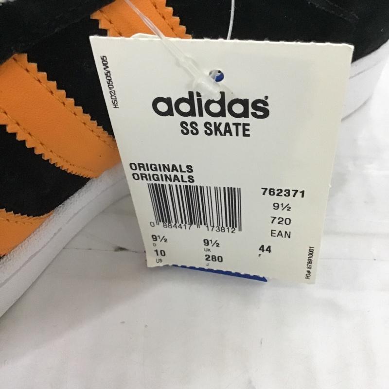 アディダス adidas スニーカー スニーカー 762371 SS SKATE 28cm 箱有 28.0cm ロゴ、文字 白 / ホワイト / X 黒 / ブラック / X 橙 / オレンジ /  メンズ USED 古着 中古 10089797