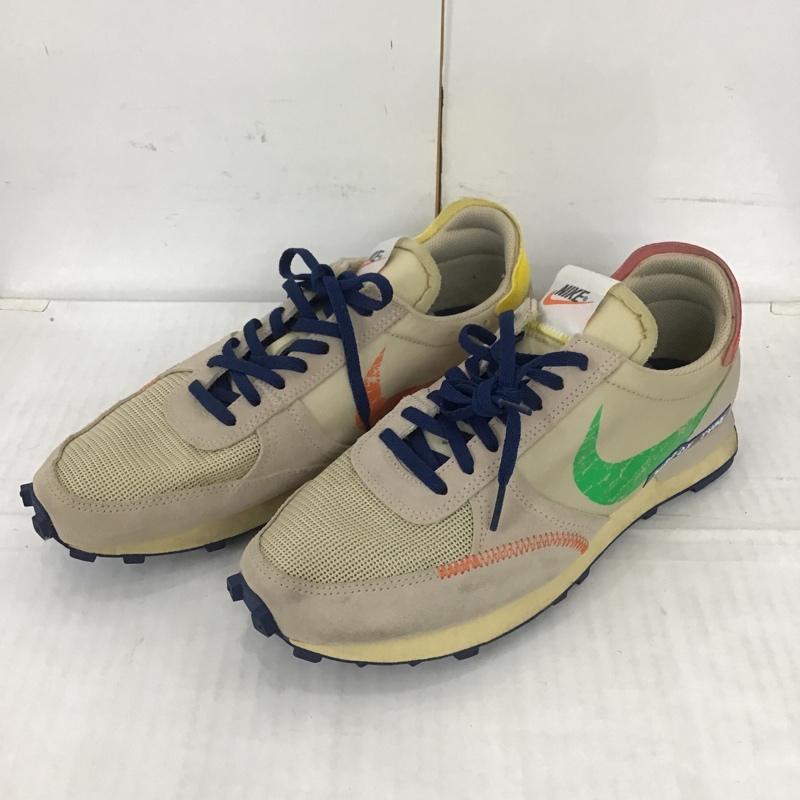 ナイキ NIKE スニーカー スニーカー DC8086 140 DBREAK TYPE 27cm 27.0cm ロゴ、文字 ベージュ / ベージュ / X 赤 / レッド / X 紺 / ネイビー / X 緑 / グリーン /  メンズ USED 古着 中古 10089803