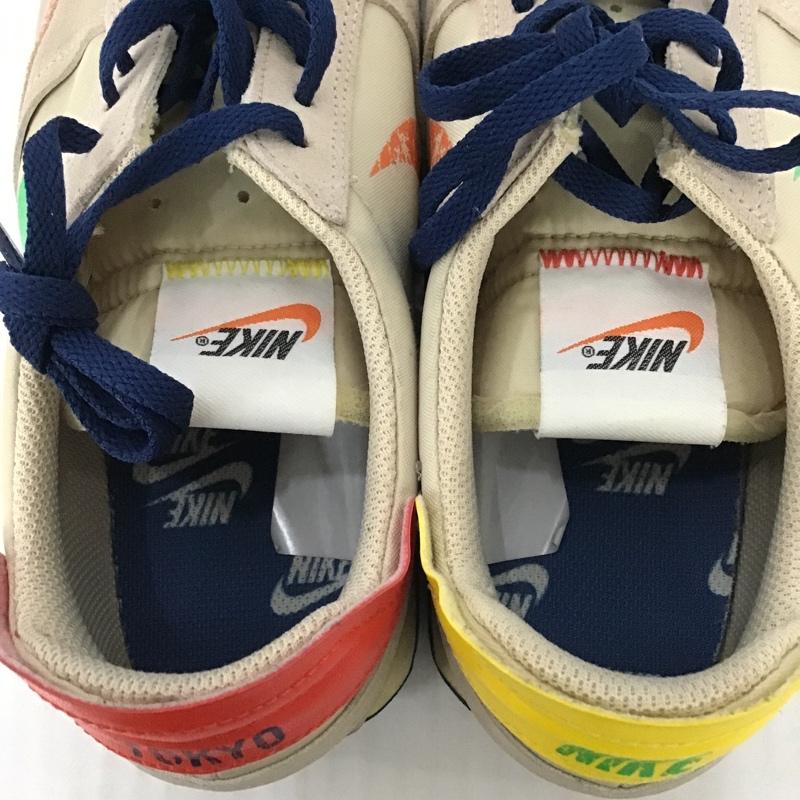 ナイキ NIKE スニーカー スニーカー DC8086 140 DBREAK TYPE 27cm 27.0cm ロゴ、文字 ベージュ / ベージュ / X 赤 / レッド / X 紺 / ネイビー / X 緑 / グリーン /  メンズ USED 古着 中古 10089803