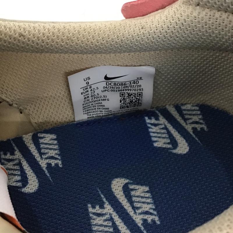 ナイキ NIKE スニーカー スニーカー DC8086 140 DBREAK TYPE 27cm 27.0cm ロゴ、文字 ベージュ / ベージュ / X 赤 / レッド / X 紺 / ネイビー / X 緑 / グリーン /  メンズ USED 古着 中古 10089803