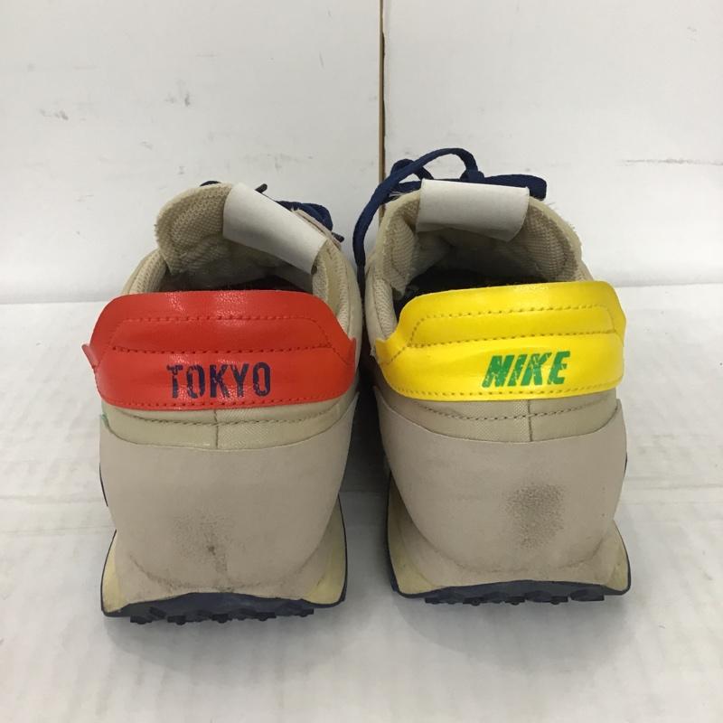 ナイキ NIKE スニーカー スニーカー DC8086 140 DBREAK TYPE 27cm 27.0cm ロゴ、文字 ベージュ / ベージュ / X 赤 / レッド / X 紺 / ネイビー / X 緑 / グリーン /  メンズ USED 古着 中古 10089803